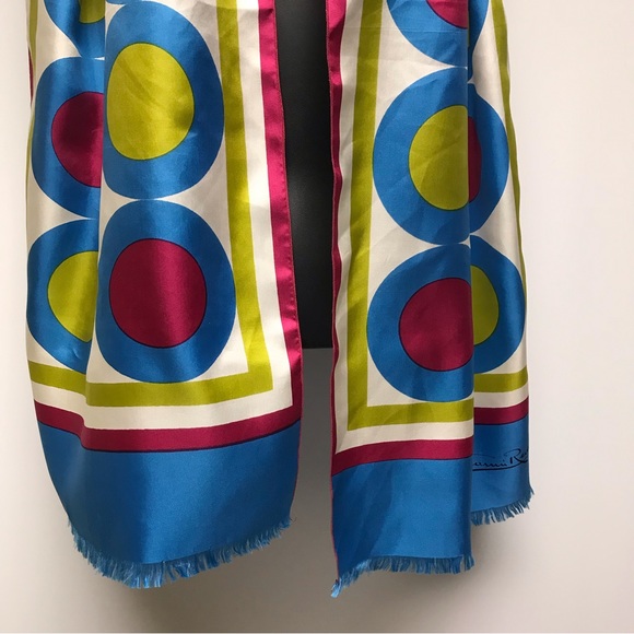 Vintage Gianni Reda Silk Rectangular Scarf - Picture 3 of 9